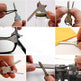 Multipurpose Keychain Key Survive Pocket Opener Shape Mini Multi Gear Utility Tech Tool Ring Screwdriver EX-STOCK Canada 