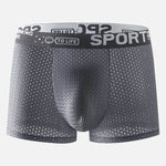Men's Underwear Mid Waist Mesh Ice Silk Mesh SPORT Boxer Brief - EX-STOCK Canada