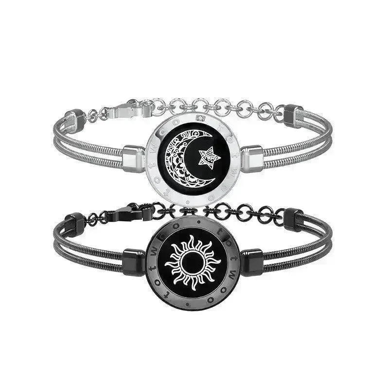 Lovers Sun-Moon Smart Sensing Couple Bracelet - EX-STOCK CANADA