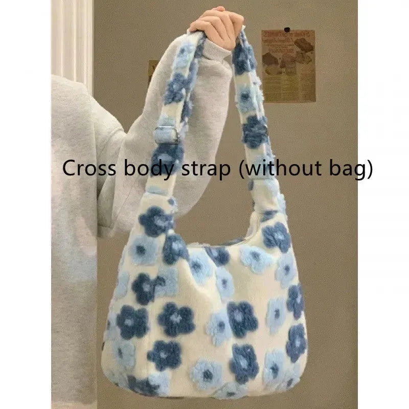 New Large Capacity Fur Bag Women's Bag Casual All-matching - EX-STOCK CANADA
