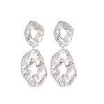 Jewelry Baroque Alloy Geometric Irregular Earrings - EX-STOCK Canada