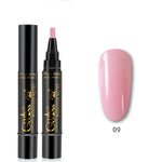 3-in-1 Nail Glue Pen – Gel, Magnet & French Manicure Tool (36 Colours + Sets) pink