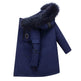 Children's Down Jacket Windproof Thick Fur Collar Winter Coat Jacket - EX-STOCK Canada