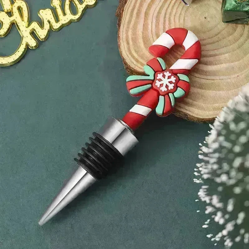 Christmas Holiday Wine Bottle stopper Gift Idea 2024 - EX-STOCK CANADA