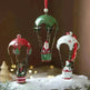 Nordic Iron Christmas Hot Air Balloon Parachute Pendant Creative Decorations Tree Charms Hangings - EX-STOCK CANADA