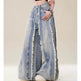 Jeans Destroyed Loose Burrs Wide Leg Bootcut Pants - EX-STOCK Canada