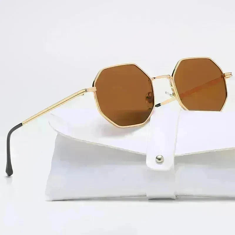 Metal Polygonal Sunglasses for Men Polarized Sunglasses for Men - EX-STOCK CANADA