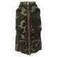 Three-dimensional Camouflage Zipper Pocket Side Slit pencil Midi Cargo Skirt - EX-STOCK Canada