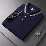 Summer Men's Polo Shirt Lapel T-shirt Collar T-shirt for Men - EX-STOCK Canada