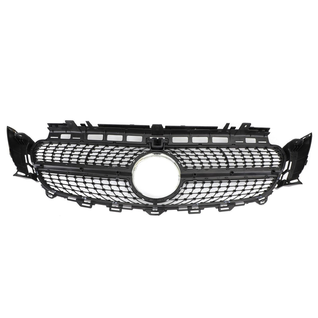 Diamond Silver Edge Front Grille For 2016 To 2019 Mercedes-Benz W213 E300 E400 EX-STOCK