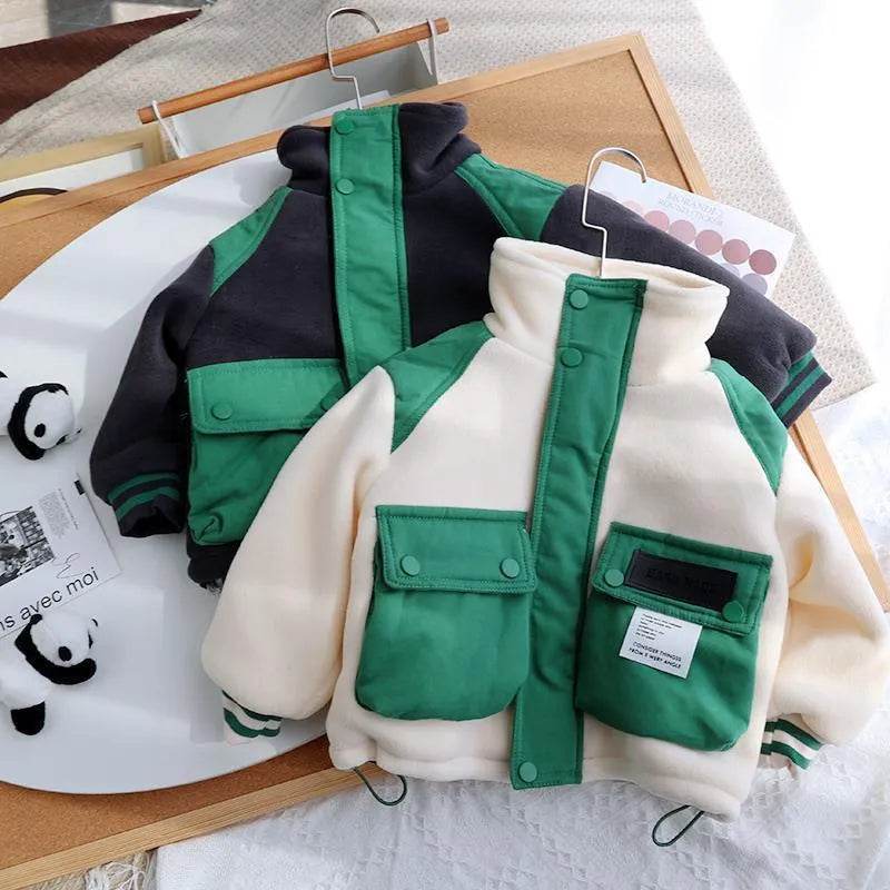 Children's Polar Fleece And Fleece Thickened Coat - EX-STOCK Canada
