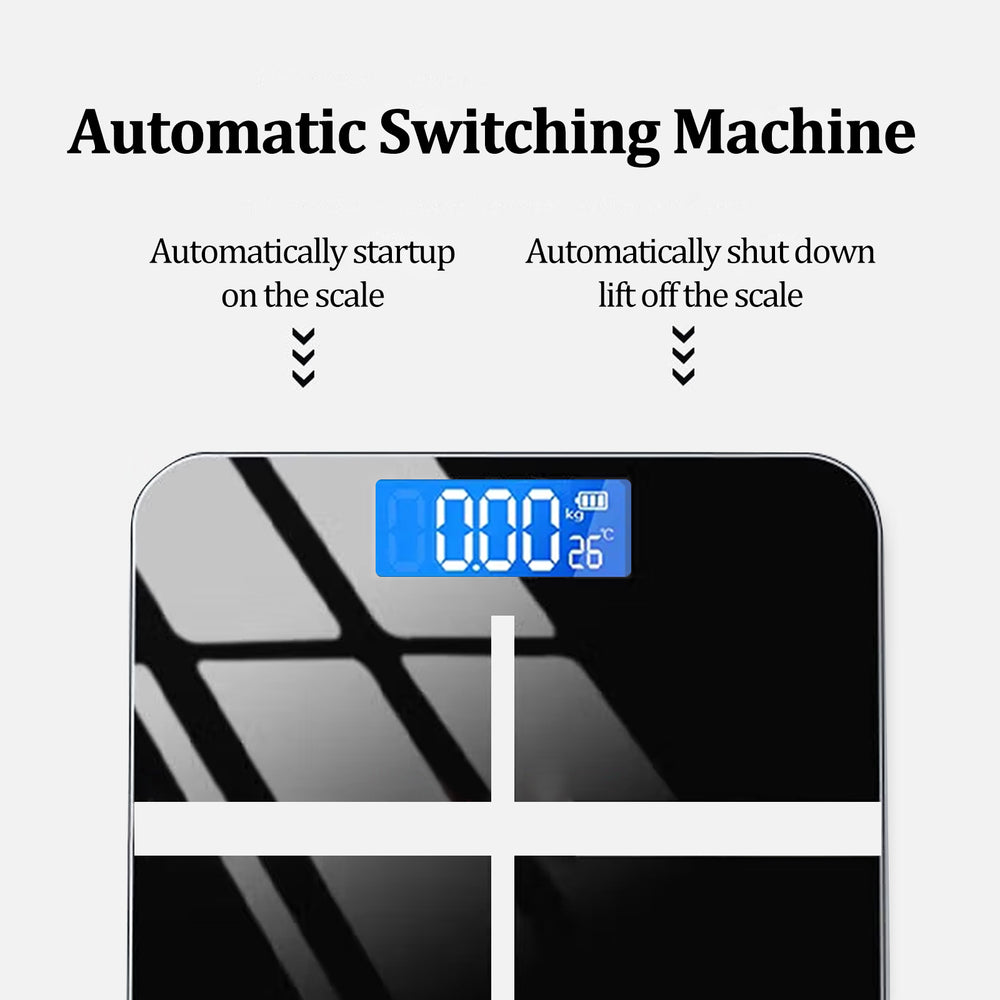 Balance électronique de 180 kg, balance de haute précision, avec écran LCD haute définition et affichage de la température, unités KG/LB interchangeables, durable et sûre, adaptée à divers scénariosEX-STOCK Canada 