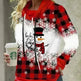 New Fashion Women's Pile Collar Printed Hoodie Pullover Top - EX-STOCK CANADA