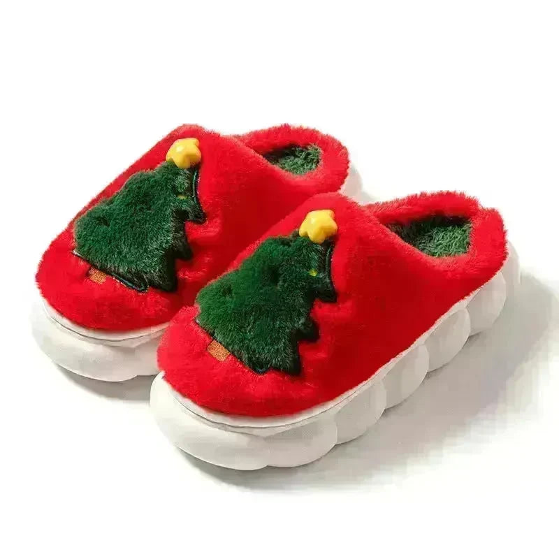 Christmas Tree Women's Home Slippers - EX-STOCK CANADA