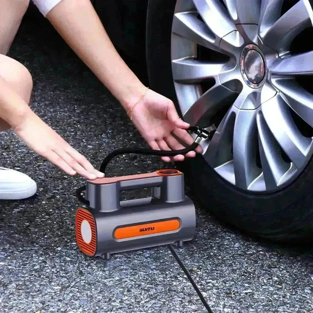 Tire Inflator 12V DC Portable Compressor Electric DC Auto Tire Pumps For Car Tires - EX-STOCK CANADA