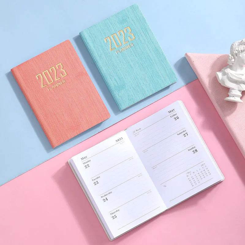 Mini Notebook 365 Days Portable Pocket Notepad Daily Weekly Agenda Planner - EX-STOCK Canada
