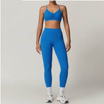 2pcs Yoga Outfit set Sport Fitness Workout Gym wear for women - EX-STOCK Canada