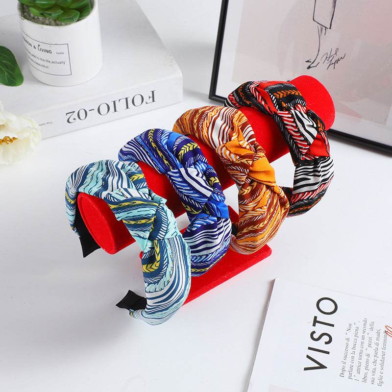 Cute Top Knot Headband for girls and Women - EX-STOCK Canada