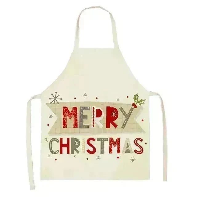 Personalized Christmas Aprons gifts idea for chefs bakers - EX-STOCK CANADA