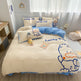 Thickened Warm Milk Fleece Bed Hat Baby Duvet Set Four-piece Set EX-STOCK Canada 