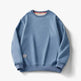 Fleece-lined Teens Oversized Winter cotton Pullover tops Round neck Sweatshirt - EX-STOCK Canada