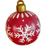 Christmas Ornament Holly Ball Outdoor Tree Decoration Christmas Balls for Yards - EX-STOCK CANADA