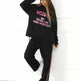 Fashion Casual joggers and hoodie set women's - EX-STOCK CANADA