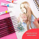 Gouache Oil Painting Watercolor Hand-painted Crochet Pen Paint Brush Miniature and Micro Detail Paint Brush, Triangular Grip Handles Art Brushes For  Acrylic Painting - EX-STOCK CANADA