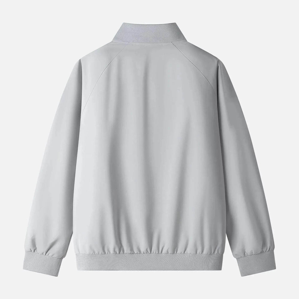 Autumn Casual All-matching Plain Baseball Uniform Cardigan Jacket Men - EX-STOCK Canada