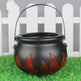 Creative Halloween Black Witch Flame Barrel Ornament - EX-STOCK Canada