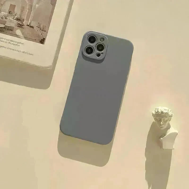 Original Liquid Silicone Frosted Phone Case - EX-STOCK CANADA