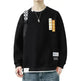 Men's Casual Sweatshirt Round Neck Pullover Top - EX-STOCK CANADA