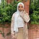 White Chiffon Sequin Embroidery Dubai Abaya Kimono Middle East ArabClothing - EX-STOCK Canada