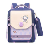 One Piece Dropshipping Primary School Student Schoolbag Boys And Girls Burden Reduction Spine Protection EX-STOCK