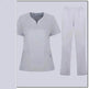 Women Nurse Uniform Female - Hospital Nurse Costume - V Neck Top Pants Set - EX-STOCK Canada