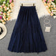 Spring Summer Women's Lace Flowy Midi Skirt - EX-STOCK Canada