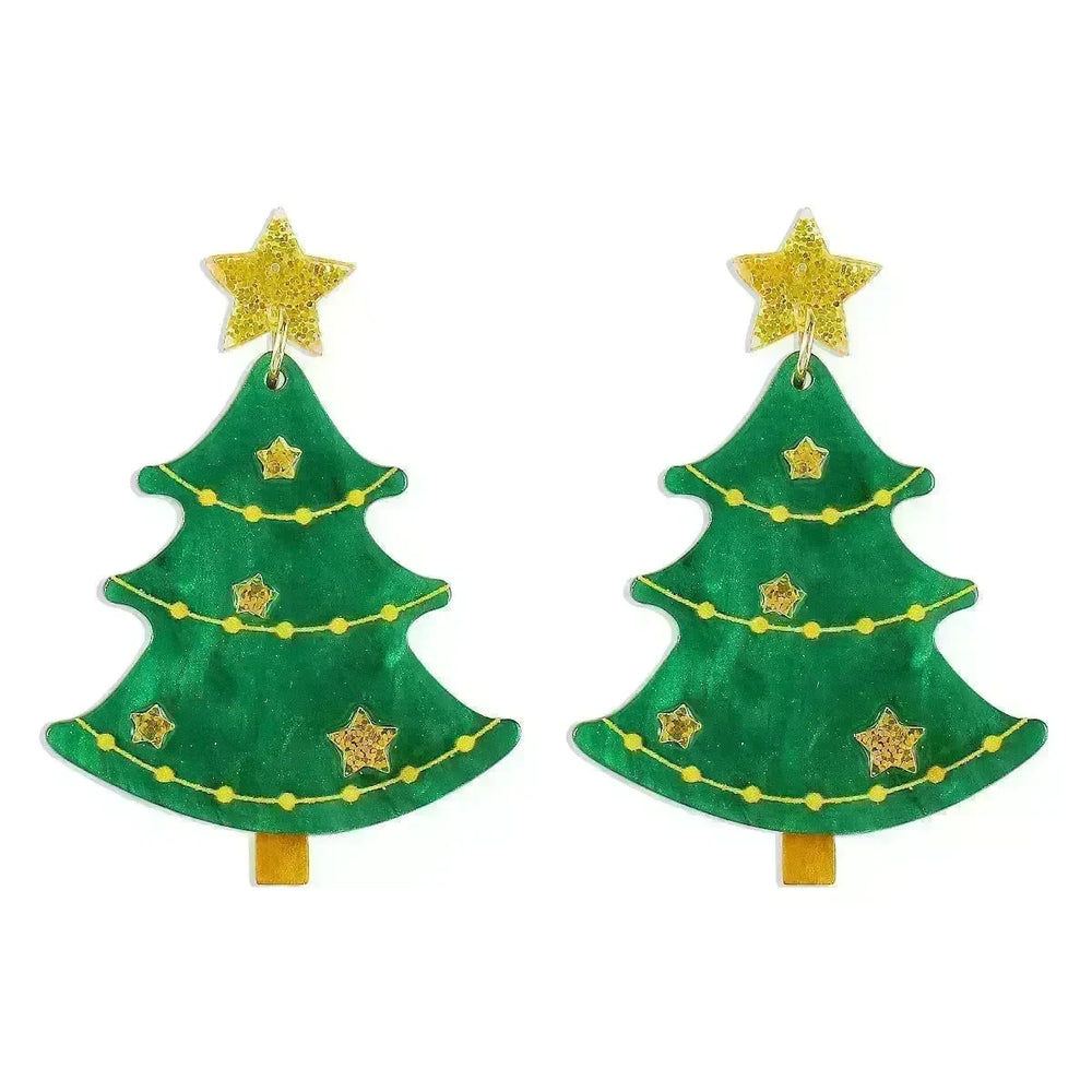 Creative Niche Fashion Temperament Trendy Festive Acrylic Earrings - EX-STOCK CANADA