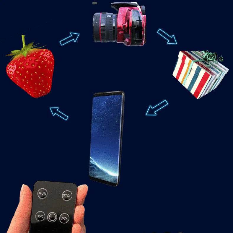 Led Luminous Sign Light Holographic Projector Diy Fan Screen Video Picture 3d Holographic Light Holiday Decoration - EX-STOCK Canada