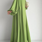 Middle East Muslim Women's Wear Plain Clothing Robe - EX-STOCK Canada