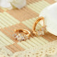 European And American Personalized Square Zircon Earrings - EX-STOCK CANADA