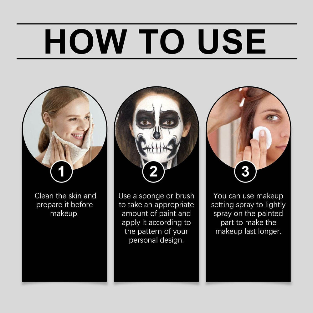 Halloween Face Colored Drawing Crayon Suit - EX-STOCK Canada