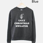 Women's Ugly Christmas Sweater Sweatshirt Bah Humbug Funny - EX-STOCK Canada