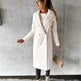 Classy Fashion Long Winter Coat Office Workwear for ladies Long Blazer overcoat - EX-STOCK Canada