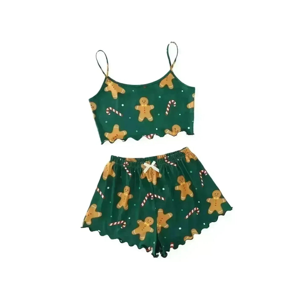Women's Spaghetti Straps Sleeveless Pajamas - EX-STOCK CANADA