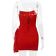 Strapless Lace Tube Top Corset Dress Party Women Fashion And Charming Slim fit Mini Dress  for Evening Party Cocktail. - EX-STOCK CANADA