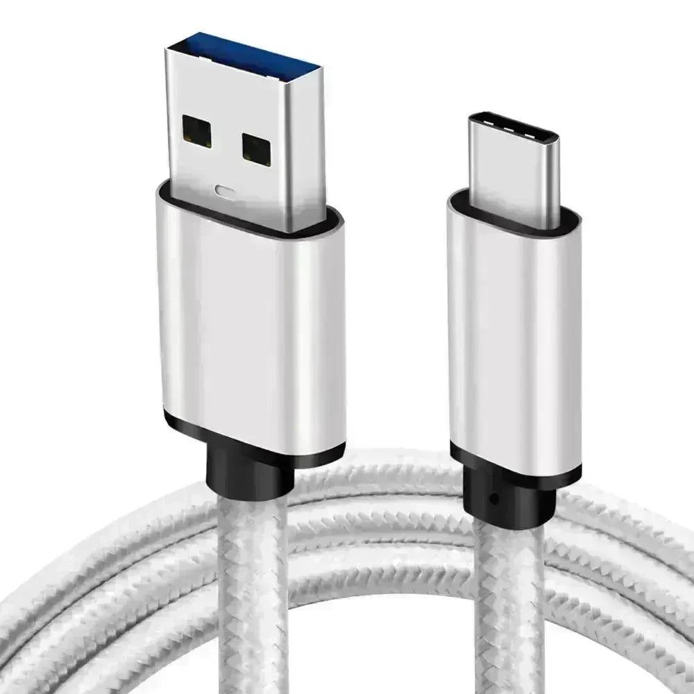 Woven Quick-charging Mobile Phone Cable - EX-STOCK CANADA