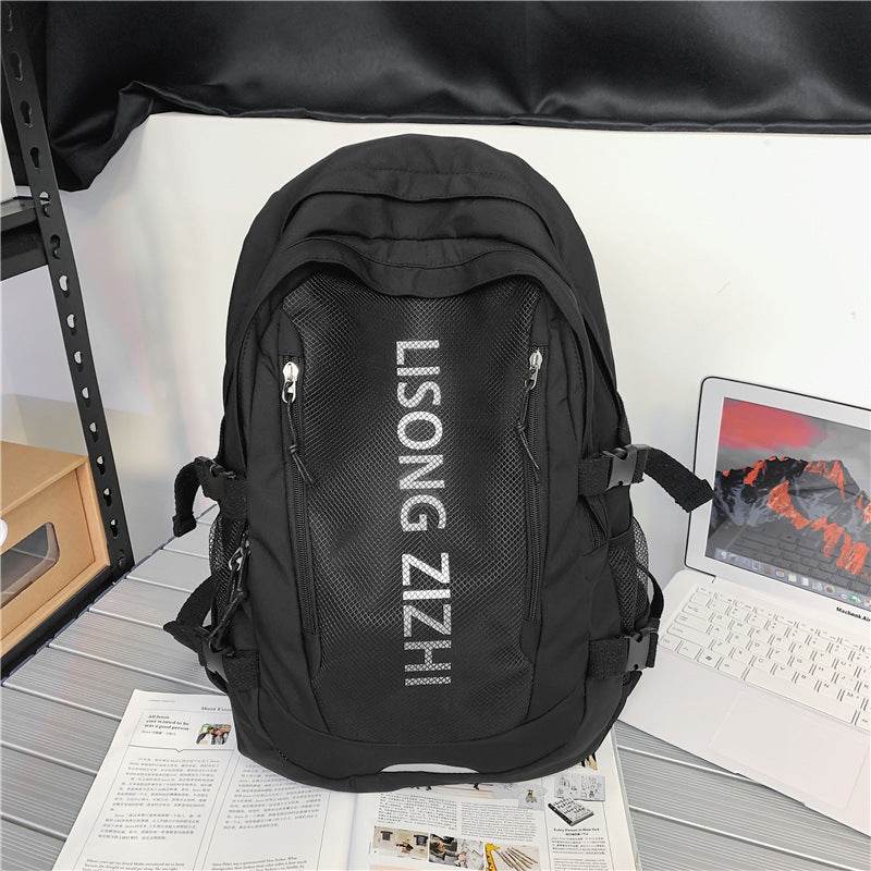 Simple Large Capacity Waterproof High School Backpack for Teens - EX-STOCK Canada