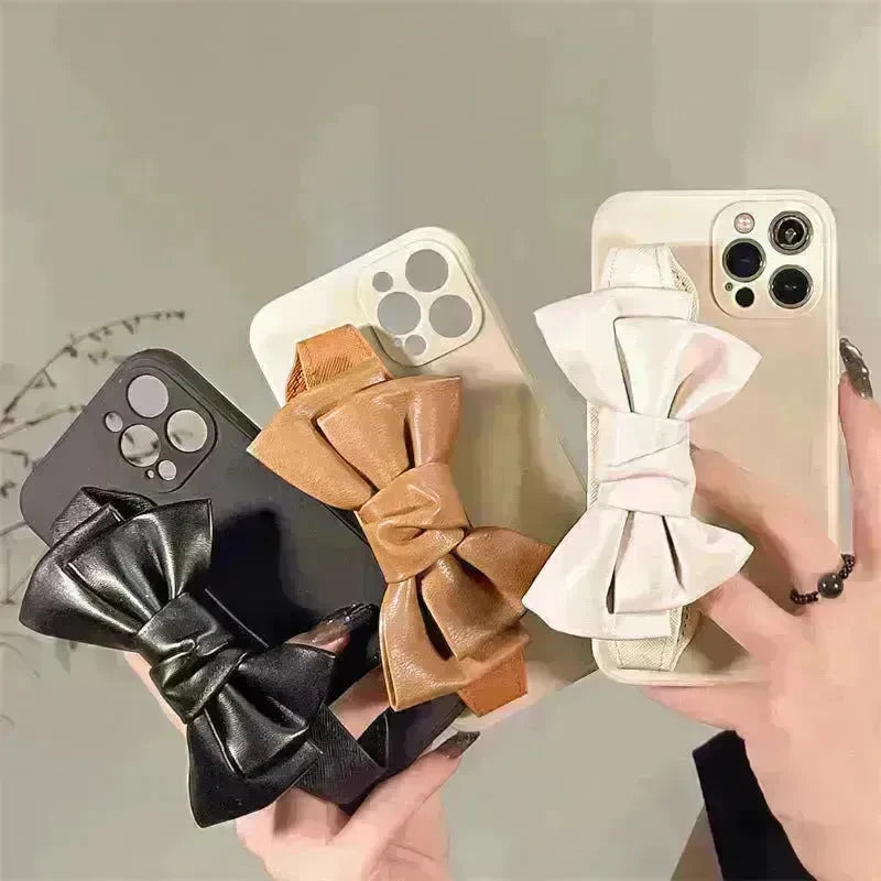 Ladies Bowtie iphone case TPU Protective Phone case for Apple Phones - EX-STOCK CANADA
