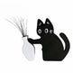 Black Cat Fridge Magnet Acrylic Refrigerator Sticker | Kitchen Decor Gift Canada & USA