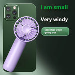 Cross-border Outdoor Handheld Small Electric Fan Portable Small Handheld Fan Mini Usb Handheld Fan Handheld Rechargeable - EX-STOCK Canada